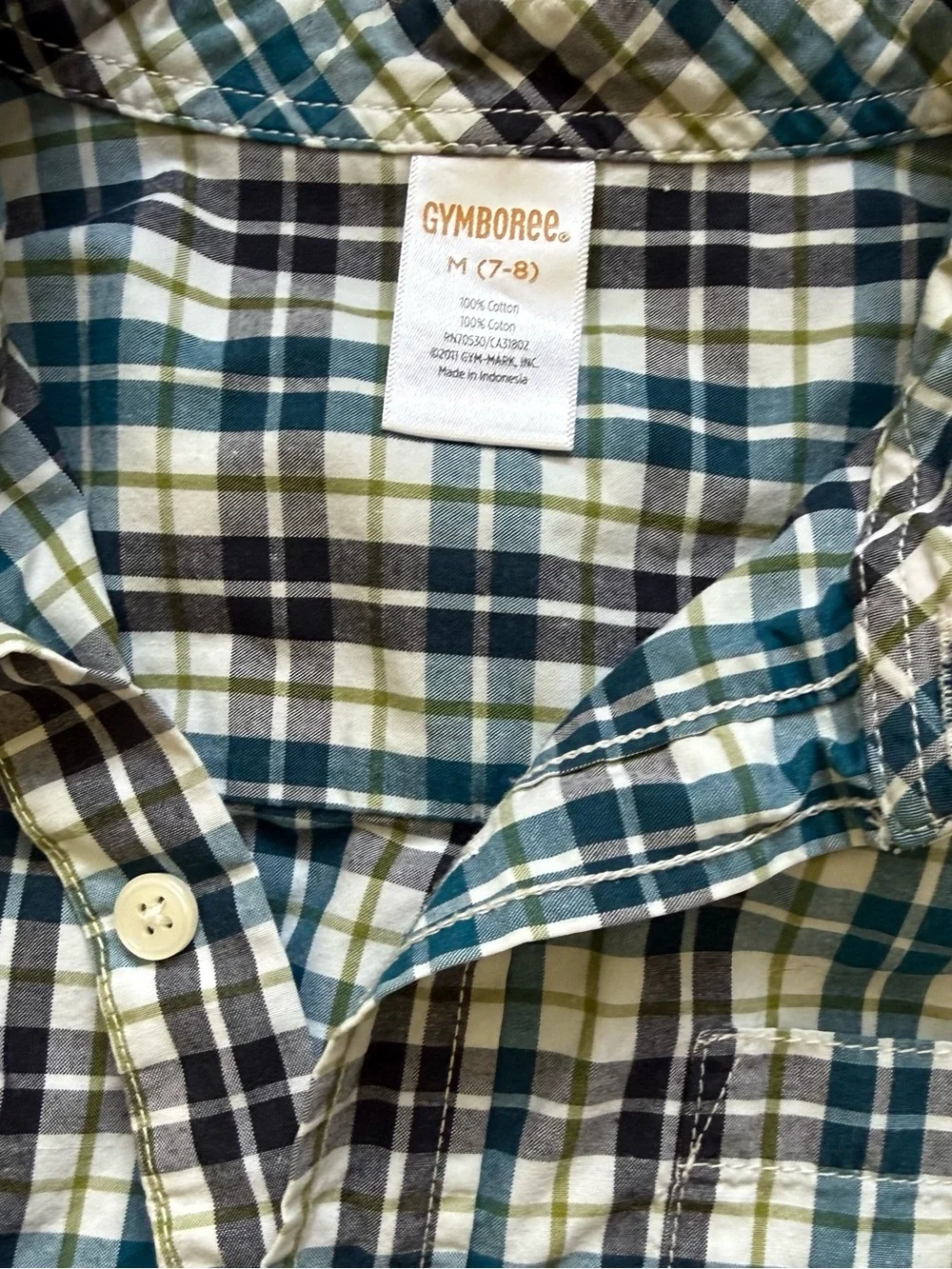 Gymboree classic button